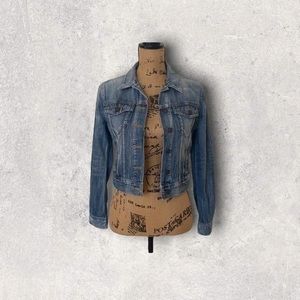 Talula Cropped Denim Jacket
